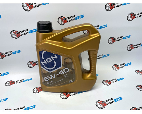Моторное масло NGN Gold 5W-40 Синтетическое 4 л