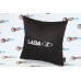 Подушка с надписью Lada