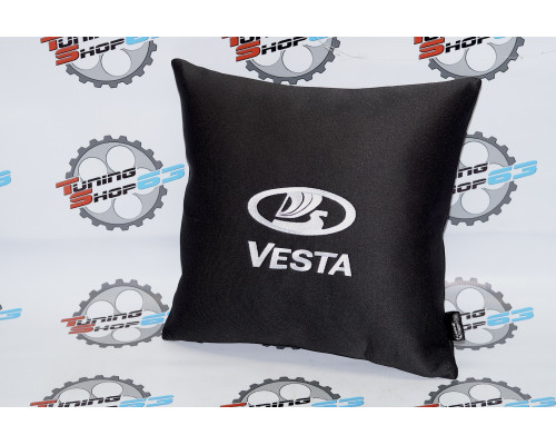 Подушка в автомобиль с надписью Vesta
